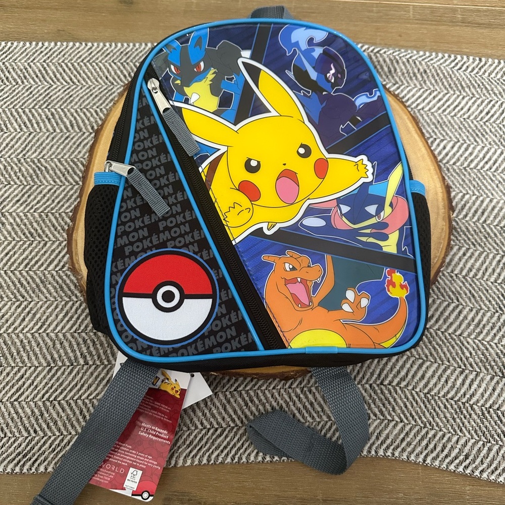 Pokemon Character Mini Backpack Kids